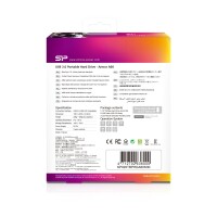 Silicon Power Armor A60 - 2 TB - 2.5" - 2.0/3.2 Gen...