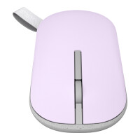 ASUS Marshmallow MD100 - Beidhändig - Optisch - RF Wireless + Bluetooth - 1600 DPI - Grün - Violett