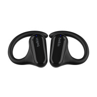Belkin Clearfit Open-Ear wireless Earbuds Black - Mikrofon - Stereo
