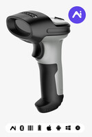 Inateck Barcodescanner 70 AI gray[BCST-70-AI_gray] - Barcode-Scanner