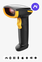 Inateck Barcodescanner 21 AI black[BCST-21-AI_Black] -...