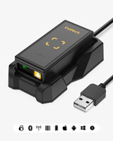 Inateck Barcodescanner 46 black[BCST-46_black] - Barcode-Scanner