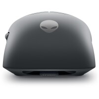 Dell Alienware Pro Wireless Gaming Mouse, Beidhändig, Optisch, RF Wireless + USB Type-C, 26000 DPI, 0,25 ms, Schwarz