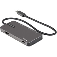 StarTech.com USB-C-Multiport-Adapter - USB-C auf 4K HDMI,...