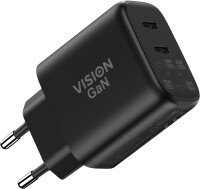 Vision USB-C Charger with EU Plug - 20.000 W