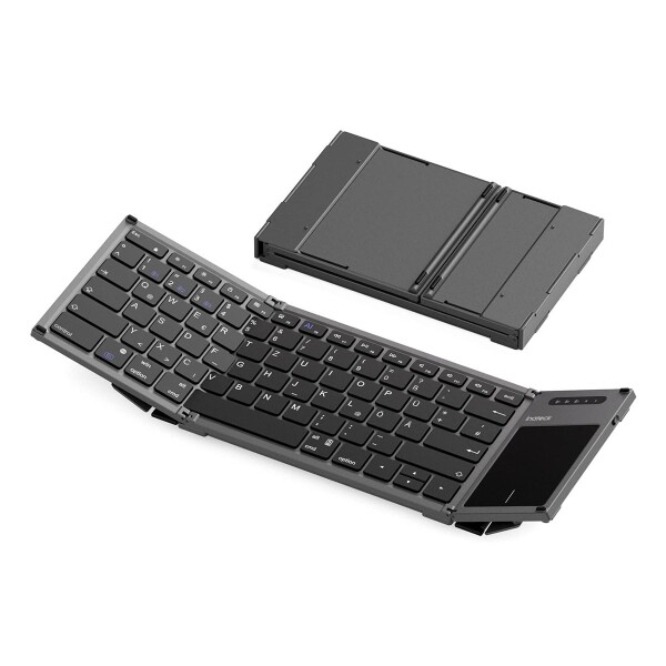 Inateck Keyboard 06101 steel gray[KB06101_steel gray] - Tastatur - QWERTZ