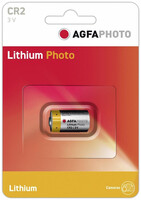AgfaPhoto CR2 - Einwegbatterie - Lithium - 3 V - Grau - Rot