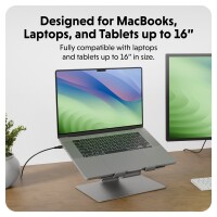 Targus Hyper HyperSpace Flex Laptop Stand - Grey