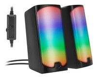 SPEEDLINK Lautsprecher TONOS RGB Stereo schwarz retail - Lautsprecher - 20 KHz