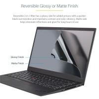 StarTech.com 156G-PRIVACY-SCREEN - 39,6 cm (15.6") - 16:9 - Laptop - Rahmenloser Blickschutzfilter - Glänzend/Matt - Anti-Glanz - Privatsphäre