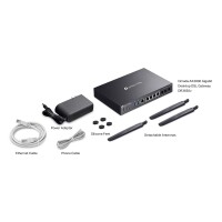 TP-LINK DR3650v Omada AX3000 Wi-Fi 6 Gigabit Desktop DSL...