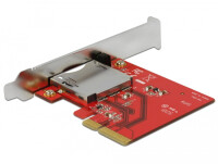 Delock 91748 - CF - Metallisch - Rot - PCI Express - 1...