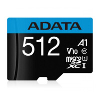 ADATA AUSDX512GUICL10A1-RA1, 512 GB, MicroSDXC, Klasse...