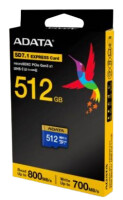 ADATA Premier Extreme microSDXC blau/gelb SD Express...