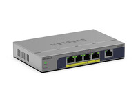 Netgear 5PT GB unmanaged SWICH W/PoE+ GS105P - Switch - 0,1 Gbps