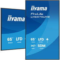 Iiyama 65 LH6575UHS-B2AG HDMI DP USB