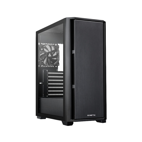 Chieftec AS-02B-TG-OP schwarz Tempered Glass - Midi/Minitower - ATX