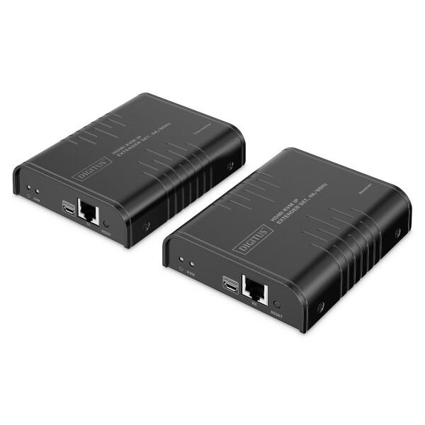 DIGITUS - DS-55355 - HDMI IP KVM Extender Set, 4K/60Hz
