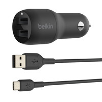 Belkin Boost Charge - Auto - Zigarettenanzünder - 1 m - Schwarz