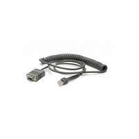 Zebra CBA-RF2-C09ZAR - Schwarz - 2,8 m - RS232 - DB9