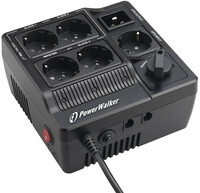 BlueWalker MBS - 6 AC-Ausgänge - C20-Koppler - 208-240 V - 10 A - Schwarz - Netzwerk