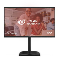 AOC 24E4U Full HD LED-Monitor 23.8"" - Flachbildschirm (TFT/LCD) - 60,5 cm