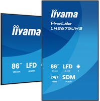 Iiyama ProLite LH8675UHS-B2AG - 218 cm 86"...