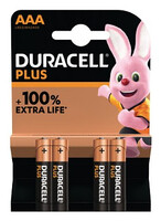 Duracell Batterie Plus -AAA MN2400/LR03 Boost K4 4St. -...