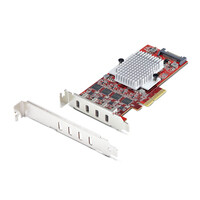StarTech.com 4-Port USB Type-C PCIe Card USB-C 10Gb -...