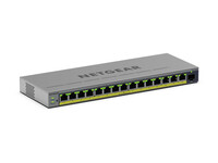 Netgear 16PT GB Plus Switch W/PoE+ GS116EPP - Switch -...