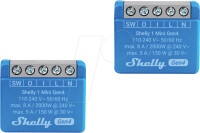 Shelly · Unterputz·""1 Mini Gen4""· 2er Pack· Relais· max