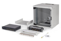 DIGITUS Netzwerk-Set SOHO Pro, 254 mm (10") - 6HE, 315 x 300 mm (B x T)