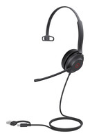 Yealink Headset - UH37 Mono UC USB-C/A - Headset - 20 KHz