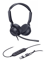 Yealink Headset UH42 Dual Teams USB-C/A - Headset - 20 KHz
