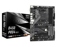 ASRock B450 Pro4 R2.0 - AMD - Sockel AM4 - AMD Athlon -...
