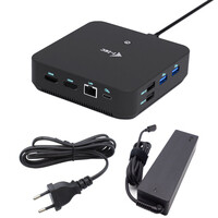i-tec USB-C 1XDP 2x HDMI DOCK PD 100W+