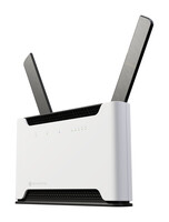 MikroTik Chateau LTE18 ax - Wi-Fi 6E (802.11ax) - Dual-Band (2,4 GHz/5 GHz) - Eingebauter Ethernet-Anschluss - 4G - Weiß - Tabletop-Router
