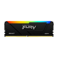 Kingston FURY Beast 16GB 3600MT/s DDR4 CL18 DIMM RGB - 16 GB - 1 x 16 GB - DDR4 - 288-pin DIMM