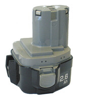 Makita 193100-4 - Akku - Nickel-Metallhydrid (NiMH) - 2,5 Ah - 12 V - Schwarz - Silber - 1 Stück(e)