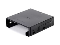 SilverStone SDP10 - HDD-Käfig - Stahl - Schwarz - 13,3 cm (5.25") - 148 mm - 152,8 mm