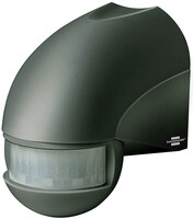 Brennenstuhl PIR 180 - Passiver Infrarot-Sensor (PIR) - Kabelgebunden - Anthrazit - IP44 - 10 - 240 s - 180°