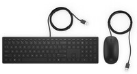 HP Pavilion 400 - Tastatur-und-Maus-Set - USB - Tastatur...