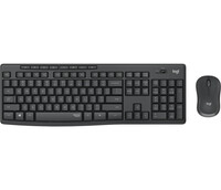Logitech MK295 Silent - Volle Größe (100%) - Kabellos - RF Wireless - AZERTY - Graphit - Maus enthalten