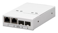 Axis 5901-261 - 100 Mbit/s - 10,100 Mbit/s - LAN - Leistung - Weiß - Metall - SFP