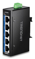 TRENDnet TI-GLC50 Switch Industrial DIN-Rail Mini - Switch - 1 Gbps