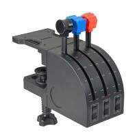 Logitech Saitek Pro Flight Throttle Quadrant - Gasregler - verkabelt