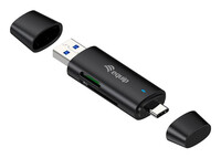Equip Dual Connector USB-C/-A/SD/Micro SD 5Gbps - Secure...