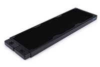 Alphacool 14437 - Radiator - Kupfer - Stahl - Schwarz - 1/4 Zoll - 0,8 bar - 3,6 Lüfter