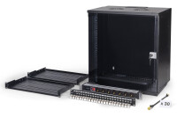 DIGITUS - DN-49207-SET - 19" Netzwerk-Set, 12HE...