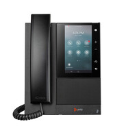 Poly CCX 505 Business-Medientelefon mit Open SIP und PoE-fähig - IP-Telefon - Schwarz - Kabelgebundenes Mobilteil - 24 Zeilen - LCD - 12,7 cm (5")